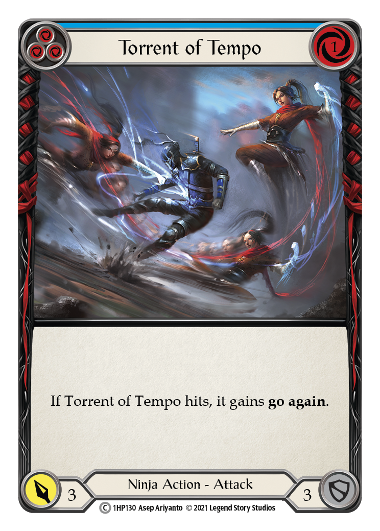 Torrent of Tempo (Blue) [1HP130] | Good Games Cannington