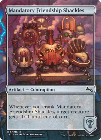Mandatory Friendship Shackles [Unstable] | Good Games Cannington