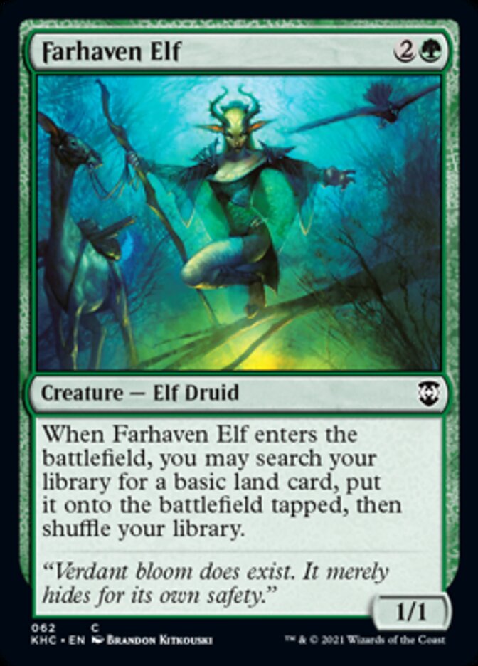 Farhaven Elf [Kaldheim Commander] | Good Games Cannington