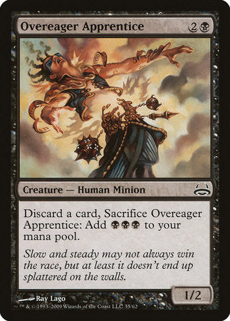 Overeager Apprentice [Duel Decks: Divine vs. Demonic] | Good Games Cannington