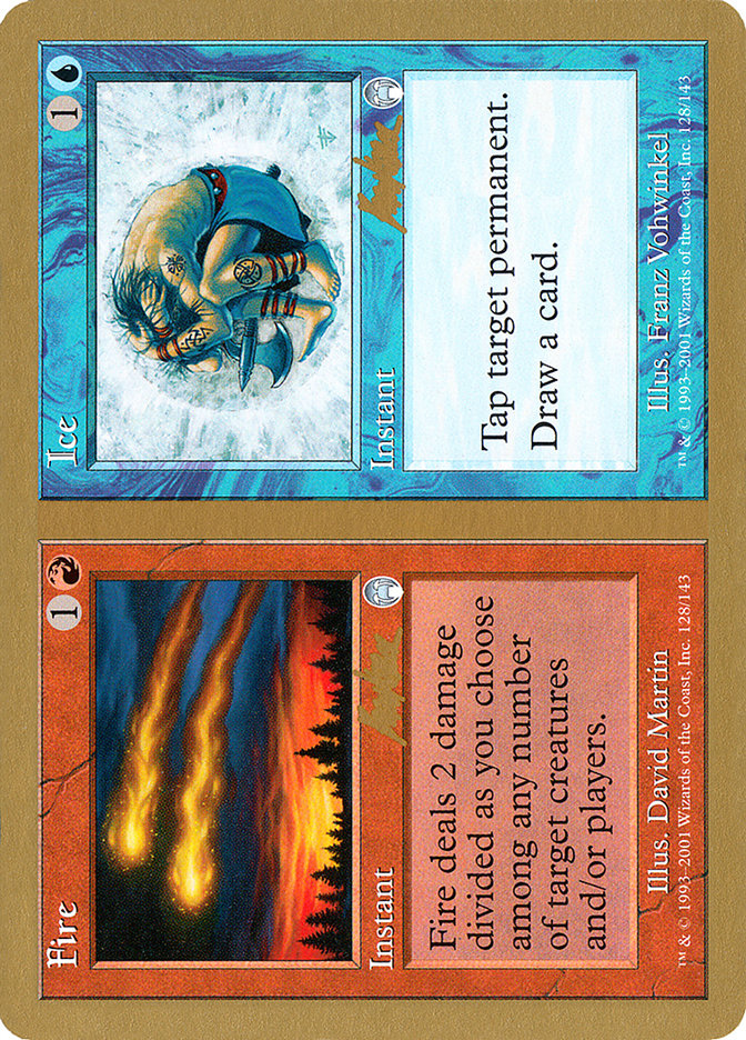 Fire // Ice (Brian Kibler) [World Championship Decks 2002] | Good Games Cannington