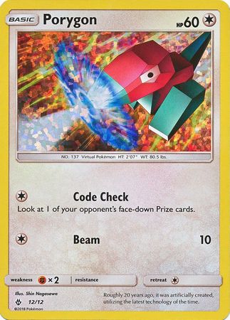 Porygon (12/12) [McDonald's Promos: 2018 Collection] | Good Games Cannington