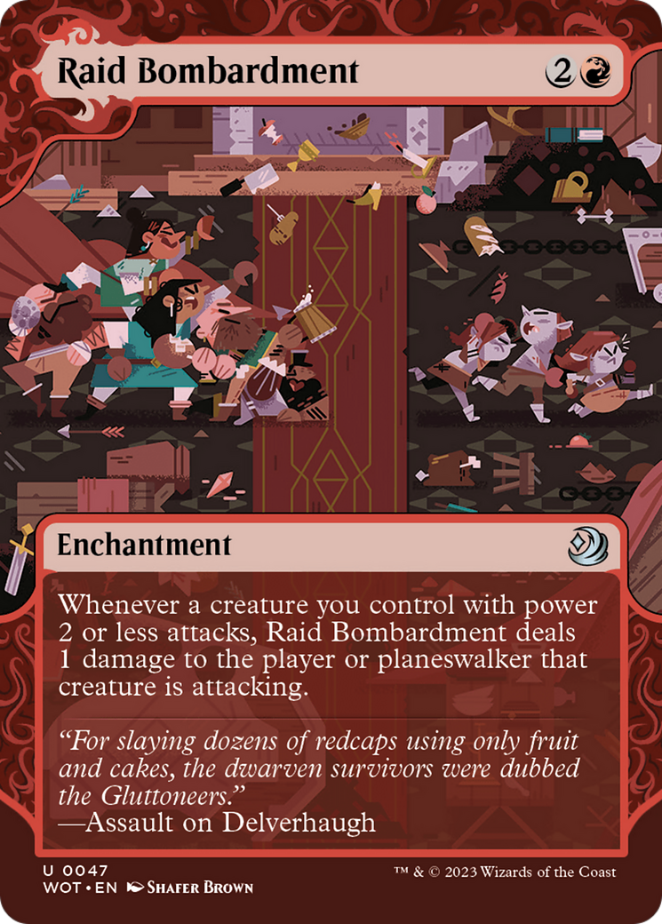 Raid Bombardment [Wilds of Eldraine: Enchanting Tales] | Good Games Cannington