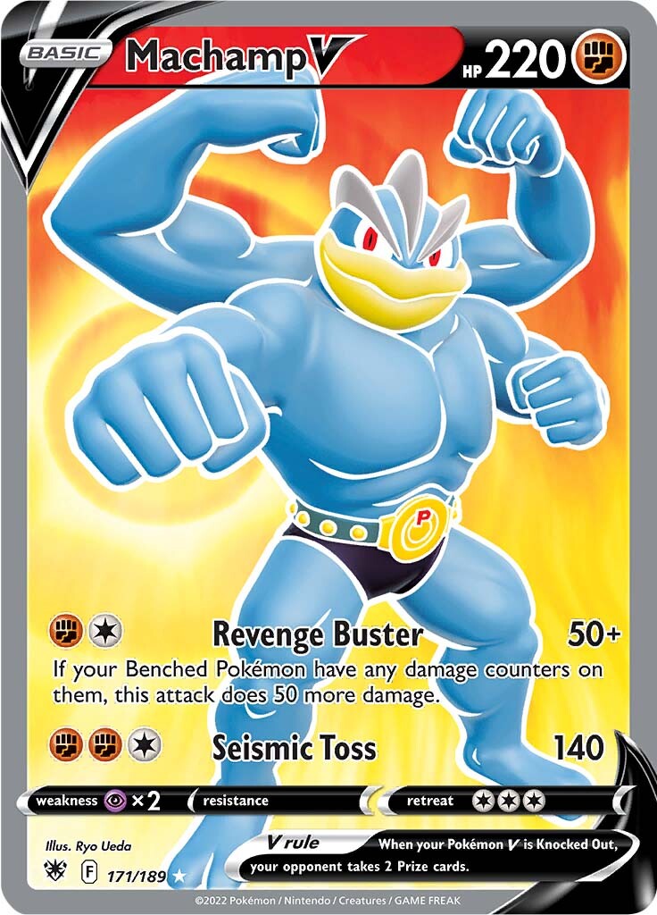 Machamp V (171/189) [Sword & Shield: Astral Radiance] | Good Games Cannington
