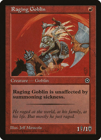 Raging Goblin [Portal Second Age] | Good Games Cannington