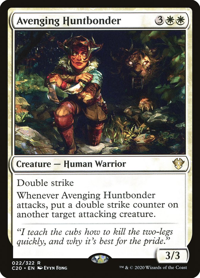 Avenging Huntbonder [Commander 2020] | Good Games Cannington