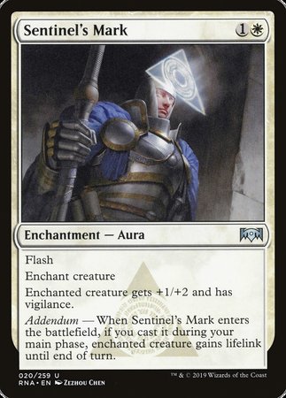 Sentinel's Mark [Ravnica Allegiance] | Good Games Cannington