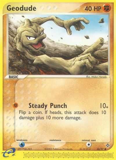 Geodude (56/97) [EX: Dragon] | Good Games Cannington