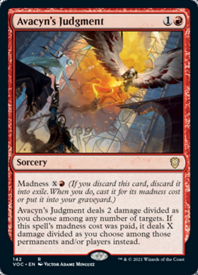 Avacyn's Judgment [Innistrad: Crimson Vow Commander] | Good Games Cannington