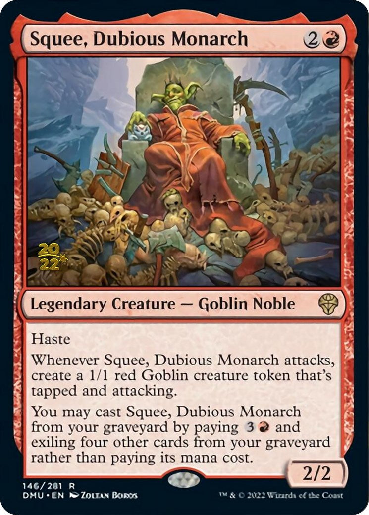 Squee, Dubious Monarch [Dominaria United Prerelease Promos] | Good Games Cannington