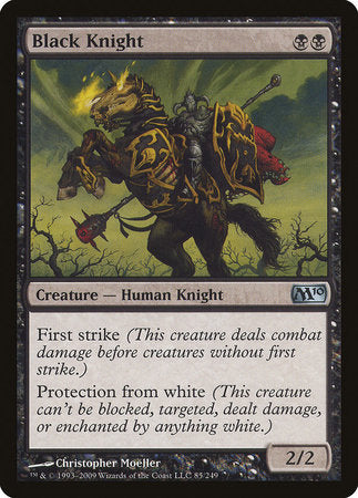 Black Knight [Magic 2010] | Good Games Cannington
