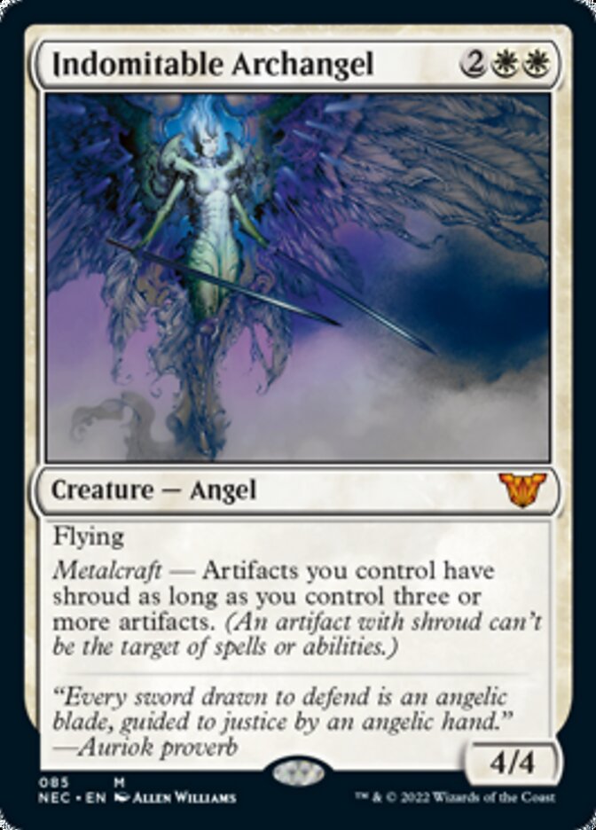 Indomitable Archangel [Kamigawa: Neon Dynasty Commander] | Good Games Cannington