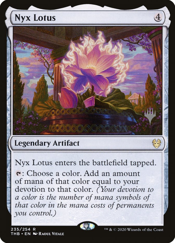 Nyx Lotus (Promo Pack) [Theros Beyond Death Promos] | Good Games Cannington