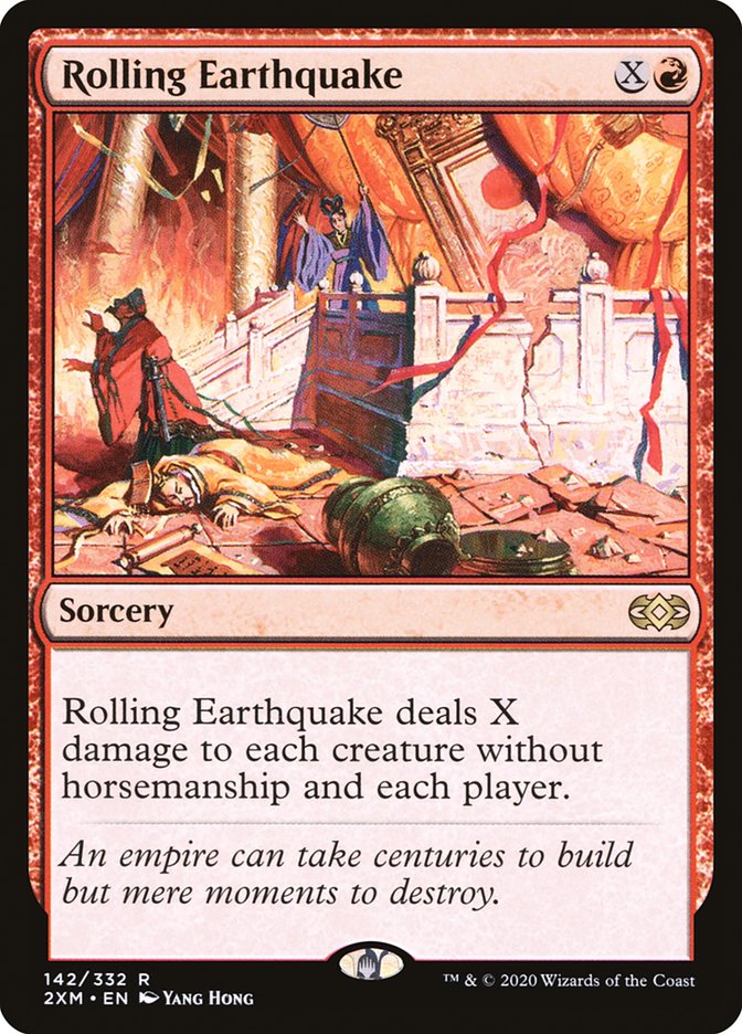 Rolling Earthquake [Double Masters] | Good Games Cannington