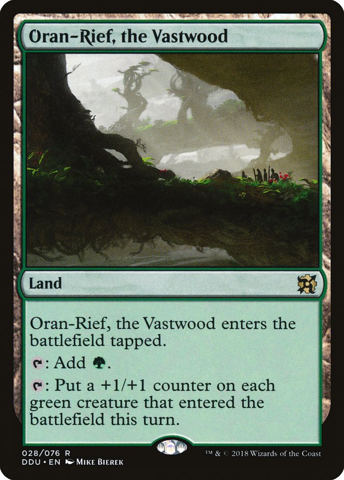 Oran-Rief, the Vastwood [Duel Decks: Elves vs. Inventors] | Good Games Cannington