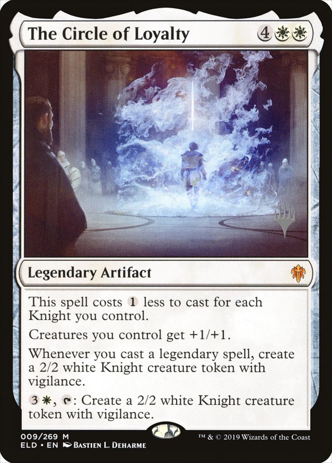 The Circle of Loyalty (Promo Pack) [Throne of Eldraine Promos] | Good Games Cannington