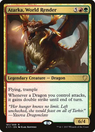 Atarka, World Render [Commander 2017] | Good Games Cannington