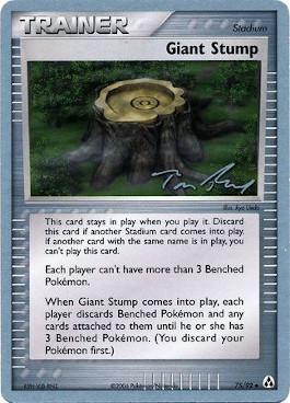 Giant Stump (75/92) (Legendary Ascent - Tom Roos) [World Championships 2007] | Good Games Cannington