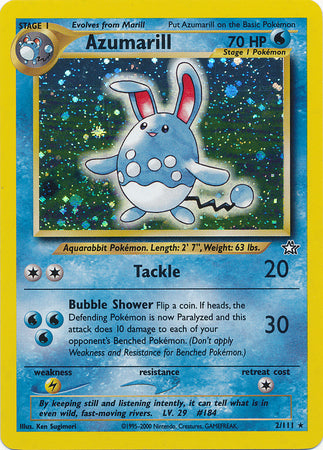 Azumarill (2/111) [Neo Genesis Unlimited] | Good Games Cannington