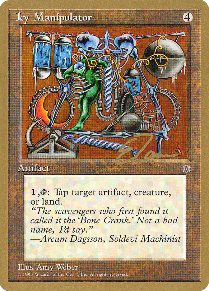 Icy Manipulator (Eric Tam) [Pro Tour Collector Set] | Good Games Cannington