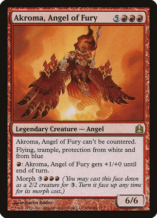 Akroma, Angel of Fury [Commander 2011] | Good Games Cannington