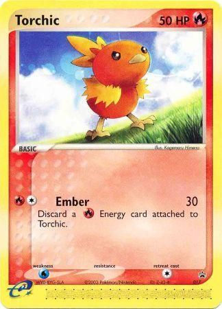 Torchic (017) (Non-Holo) [Nintendo: Black Star Promos] | Good Games Cannington
