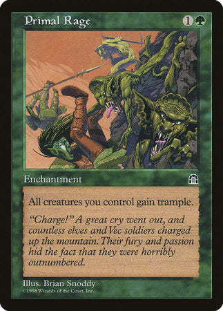 Primal Rage [Stronghold] | Good Games Cannington