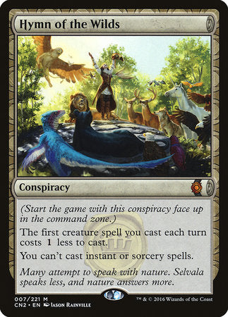 Hymn of the Wilds [Conspiracy: Take the Crown] | Good Games Cannington