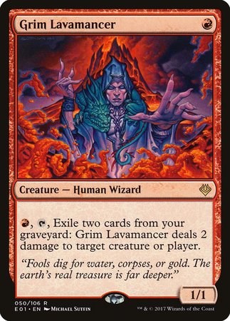 Grim Lavamancer [Archenemy: Nicol Bolas] | Good Games Cannington