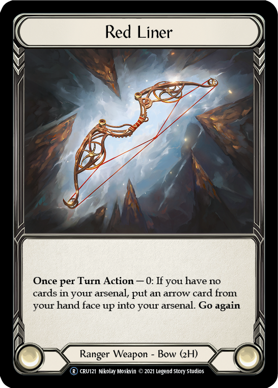 Red Liner [U-CRU121-RF] Unlimited Rainbow Foil | Good Games Cannington