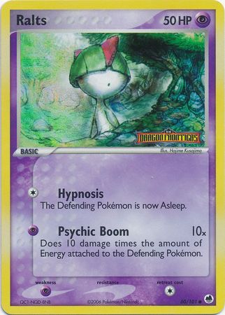 Ralts (60/101) (Stamped) [EX: Dragon Frontiers] | Good Games Cannington
