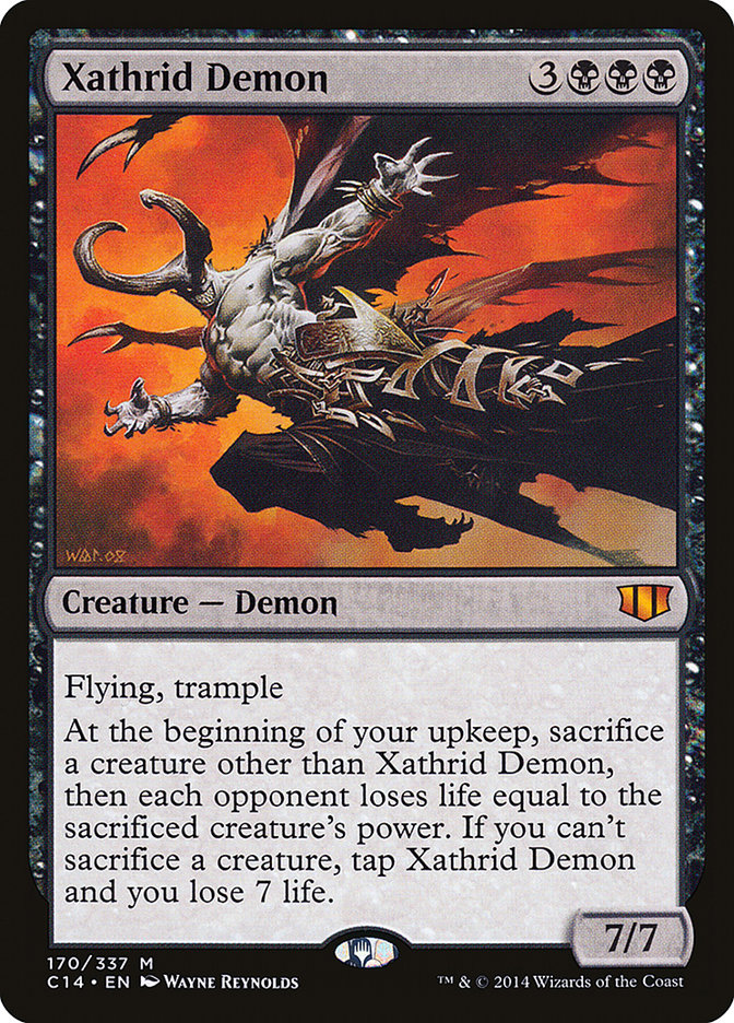 Xathrid Demon [Commander 2014] | Good Games Cannington