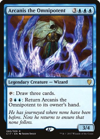 Arcanis the Omnipotent [Commander 2017] | Good Games Cannington