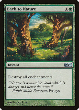 Back to Nature [Magic 2011] | Good Games Cannington