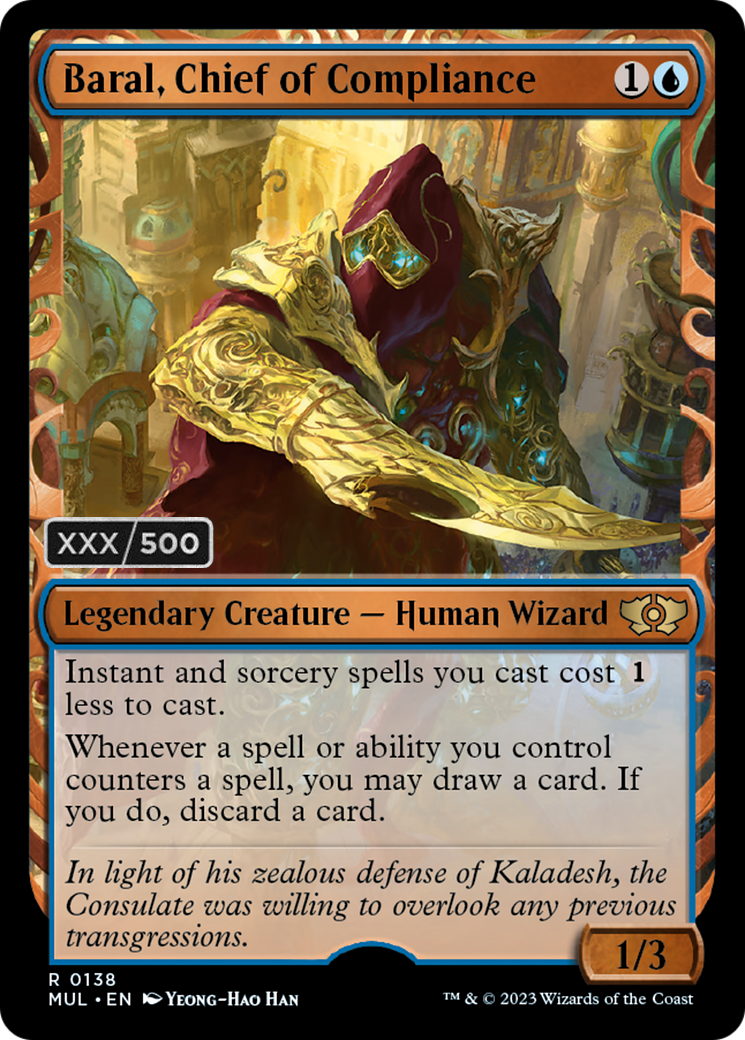 Baral, Chief of Compliance (Serialized) [Multiverse Legends] | Good Games Cannington