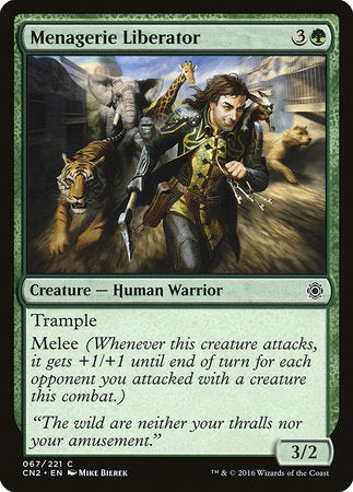 Menagerie Liberator [Conspiracy: Take the Crown] | Good Games Cannington