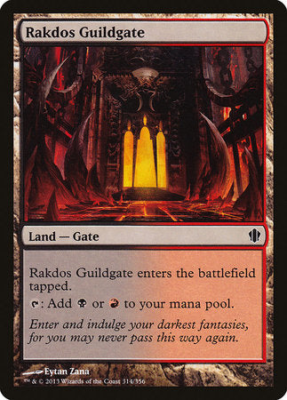 Rakdos Guildgate [Commander 2013] | Good Games Cannington