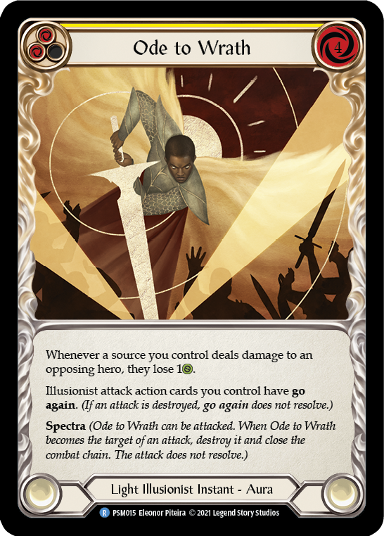 Ode to Wrath [PSM015] (Monarch Prism Blitz Deck) | Good Games Cannington