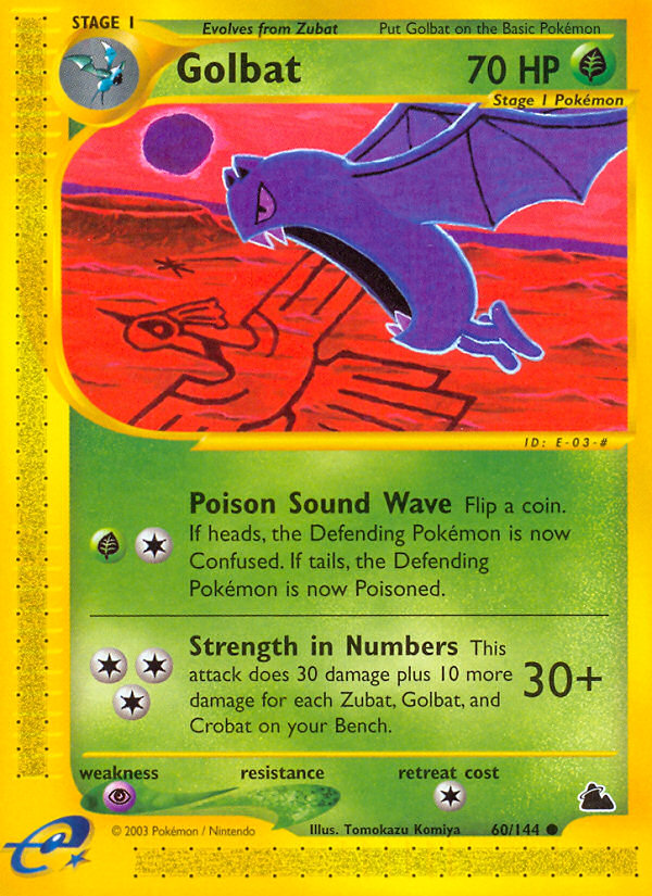 Golbat (60/144) [Skyridge] | Good Games Cannington