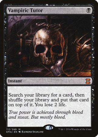 Vampiric Tutor [Eternal Masters] | Good Games Cannington