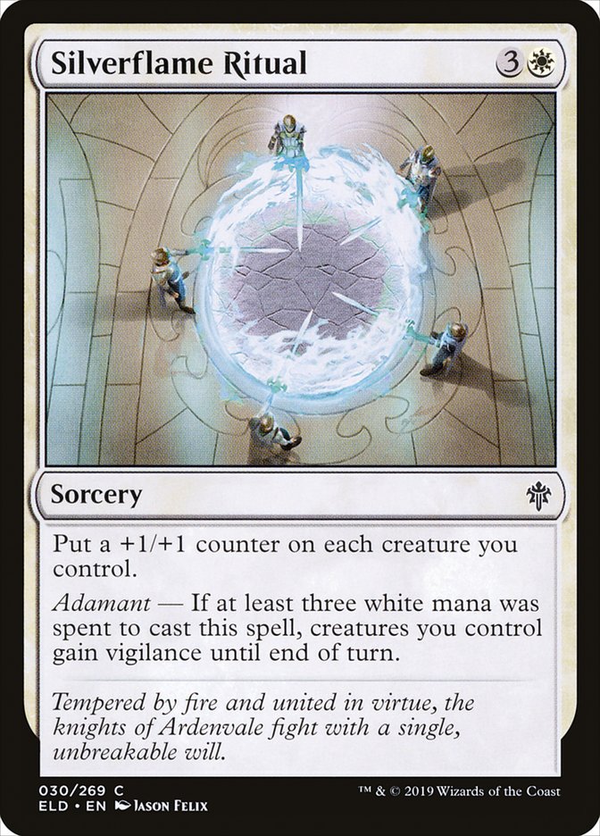 Silverflame Ritual [Throne of Eldraine] | Good Games Cannington