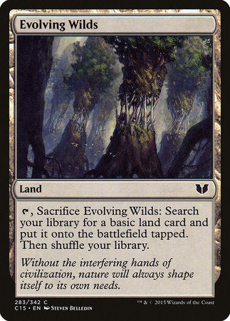 Evolving Wilds [Commander 2015] | Good Games Cannington