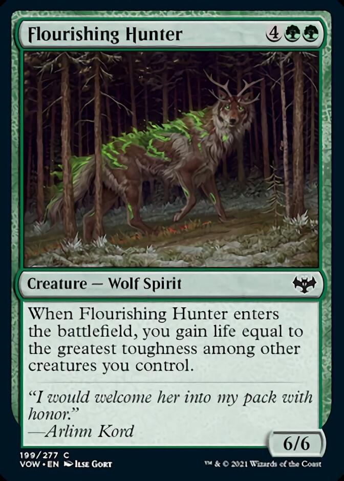 Flourishing Hunter [Innistrad: Crimson Vow] | Good Games Cannington