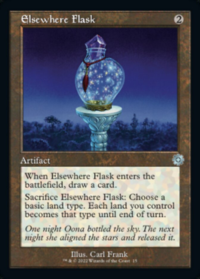 Elsewhere Flask (Retro) [The Brothers' War Retro Artifacts] | Good Games Cannington