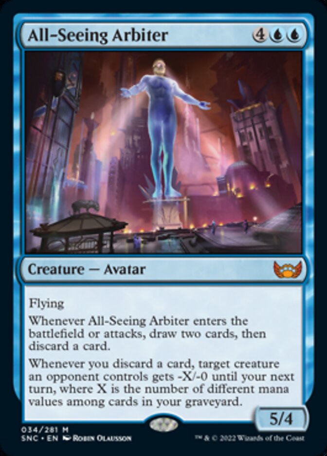 All-Seeing Arbiter [Streets of New Capenna] | Good Games Cannington