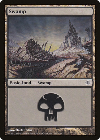 Swamp (239) [Shards of Alara] | Good Games Cannington