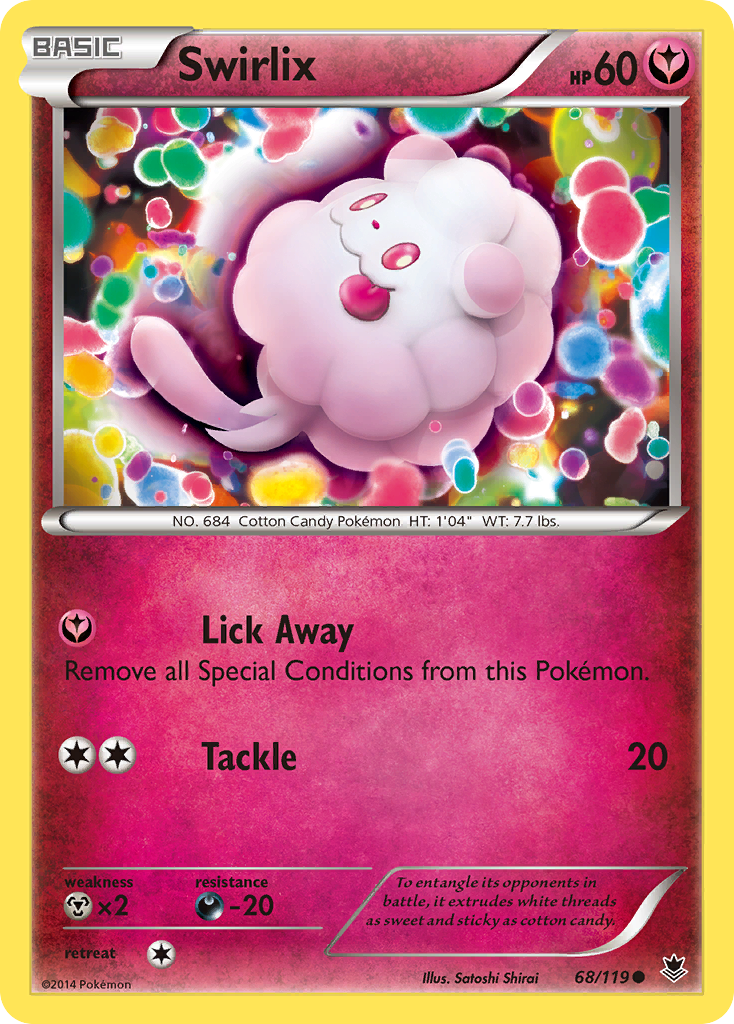 Swirlix (68/119) [XY: Phantom Forces] | Good Games Cannington