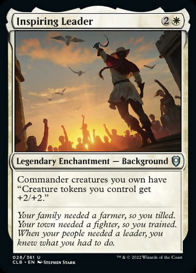 Inspiring Leader [Commander Legends: Battle for Baldur's Gate] | Good Games Cannington