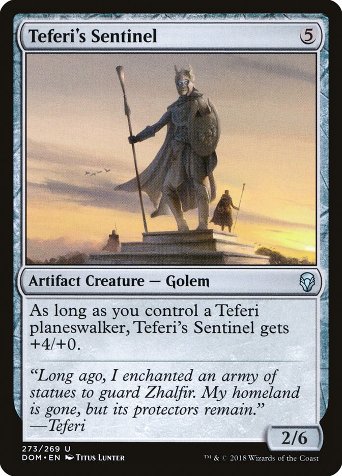 Teferi's Sentinel [Dominaria] | Good Games Cannington