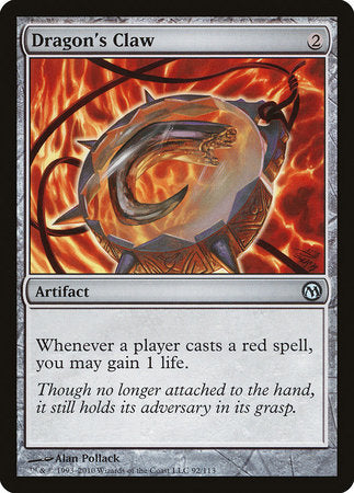 Dragon's Claw [Duels of the Planeswalkers] | Good Games Cannington